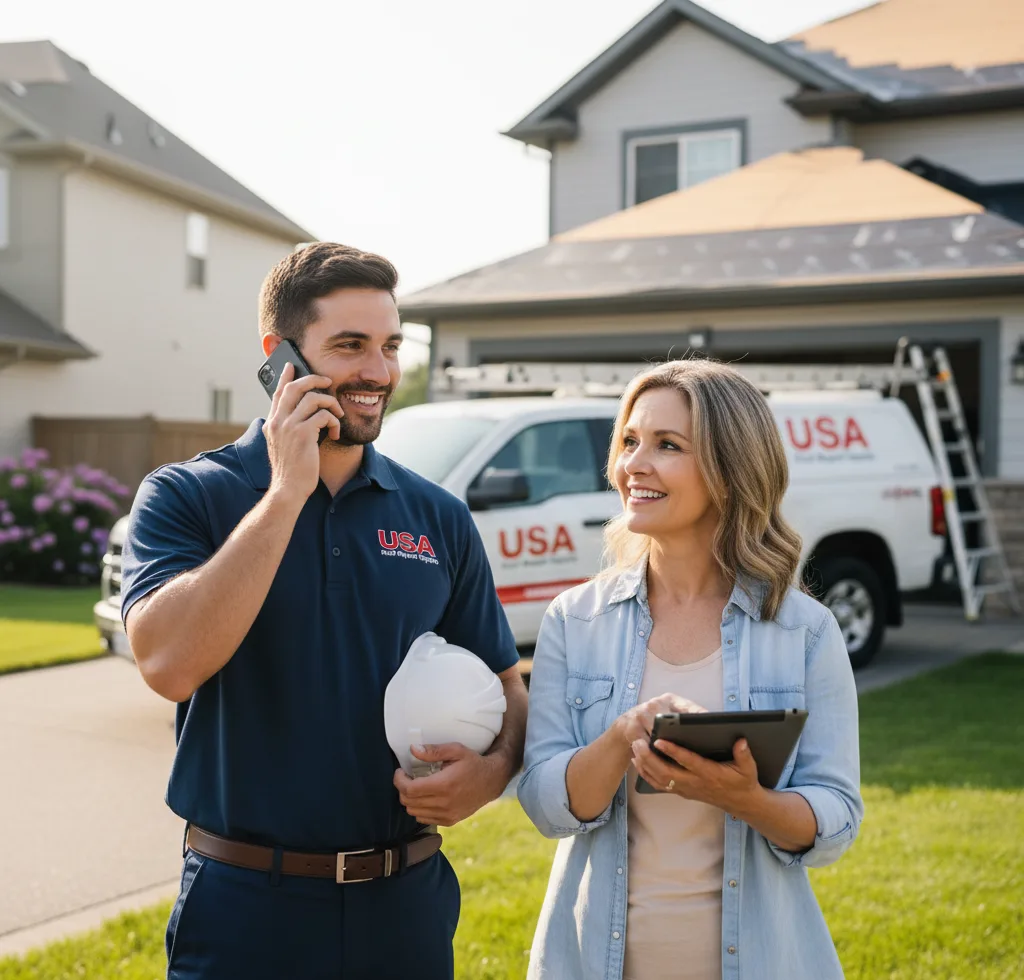 USA Roof Repair Experts customer support in Eagan